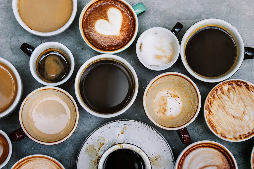 Cups of coffee | hot chocolate better than coffee?
